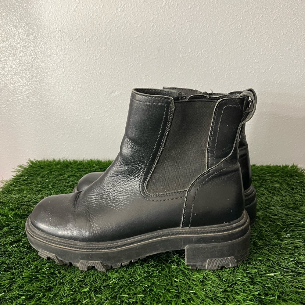 House of Harlow 1960 Black Combat Boots - Picture 3 of 6